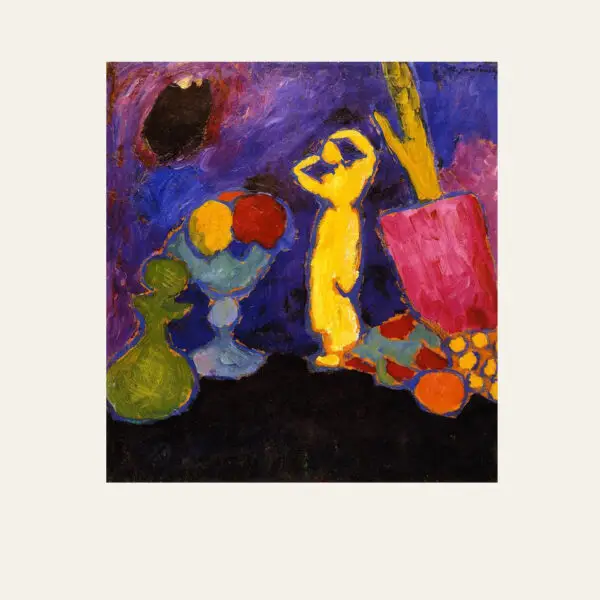 art2collect Alexey von Jawlensky Stillife with yellow figure